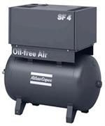 Scroll air compressor