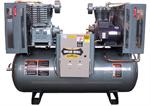 Saylor-Beall Pressure Lubricated Duplex Air Compressors