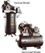 Piston compressor unit